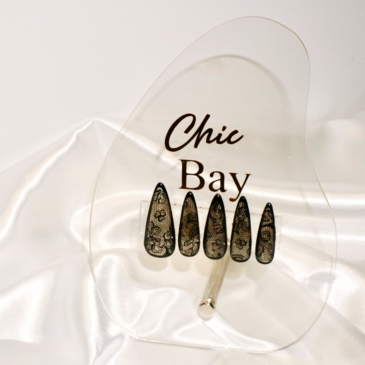 Black Lace | Press-On Nails