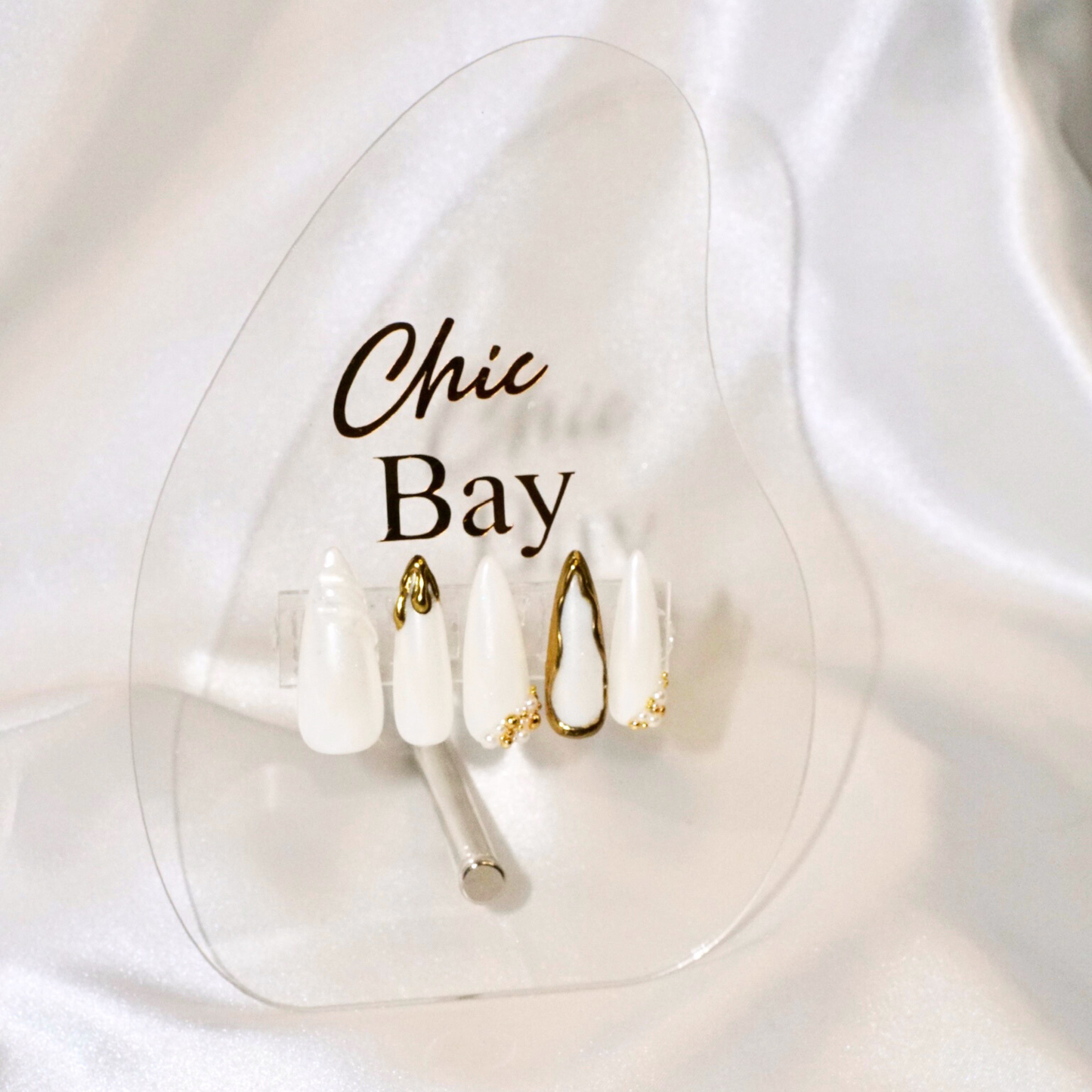 Pearly Whites | Press-On Nails