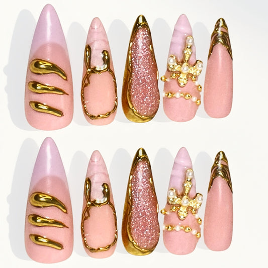 Rose Regalia | Press-On Nails