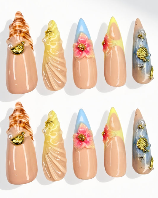 Seashell Muse | Press-On Nails