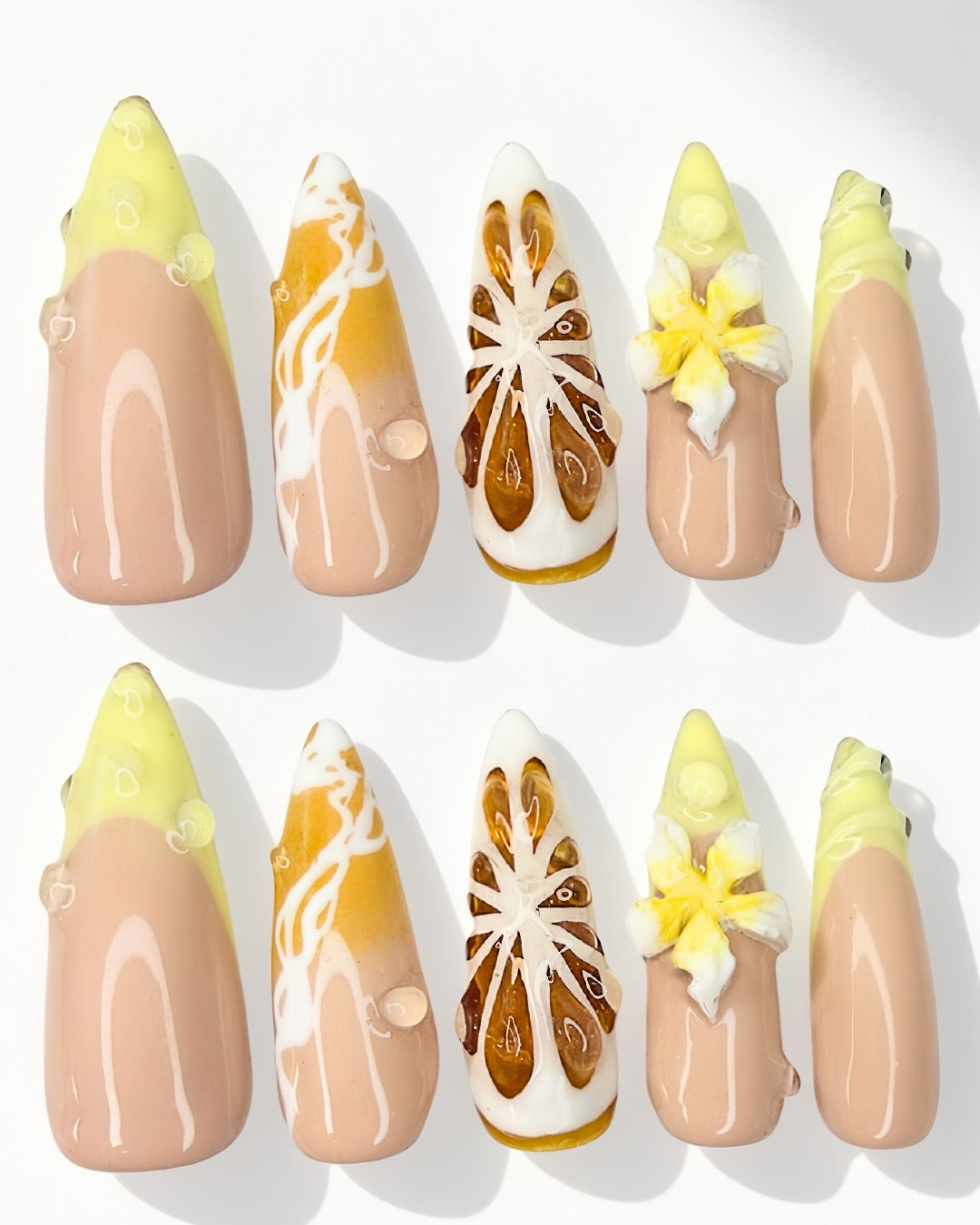 Citrus Bloom | Press-On Nails